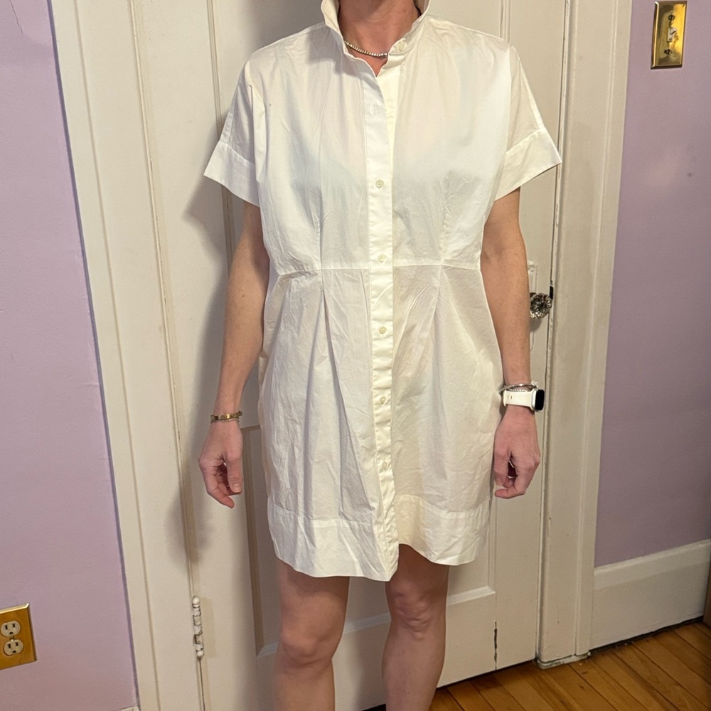 Very cute shirtdress/tunic by Everlane in pristine white